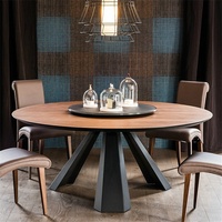 Table et chaises multifonctionnelles en bois massif de style chinois moderne pour la maison, le salon et la salle à manger