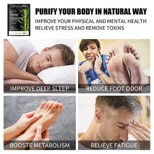 Parches Naturales para el Cuidado de los Pies, Desintoxicantes y Limpiadores, Parches para los Pies que Mejoran el Sueño - Product Image 4