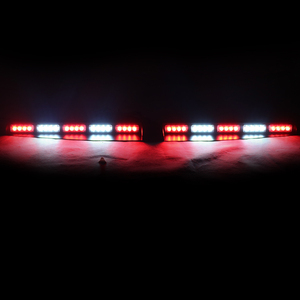 Chất lượng cao 40 Wát kính chắn gió kính chắn gió núi khẩn cấp xe xách tay LED Strobe Visor cảnh báo đèn hổ phách trắng - Product Image 2