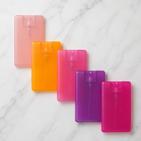 Flacons pulvérisateurs transparents de 10 ml, 15 ml, 20 ml – Atomiseurs de parfum portables de poche, mini-flacons de désinfectant pour les mains à brume fine