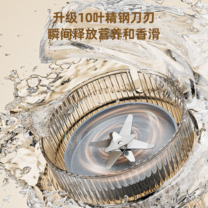 Mixeur haute vitesse AUX 1,75 L, machine à lait de soja multifonctionnelle, mini robot culinaire électrique silencieux - Product Image 4