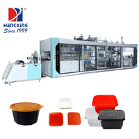 Machine de thermoformage entièrement automatique à pression positive/négative pour contenants alimentaires à emporter et boîtes d'emballage pour hot pot