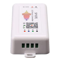 SP107E Pixel IC SPI Musique Réactive Bande Led Gradateurs Contrôleur Téléphone DC5-24V APP WS2811 WS2812B WS2815 SK6812 Contrôleur LED