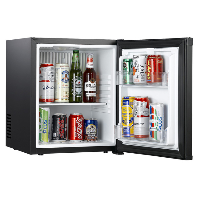 30L Silent Mini Refrigerator Portable Minibar 1 Door Compact Fridge for Hotel Room Home Use