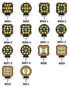 1x LED 6 inch hình bầu dục Hổ phách/trắng làm việc ánh sáng 4x4 DRL Đèn Sương Mù màu kép RGB Logo Điều kiện Mới H7 cú sọ đèn flash nhấp nháy cảnh báo - Product Image 6