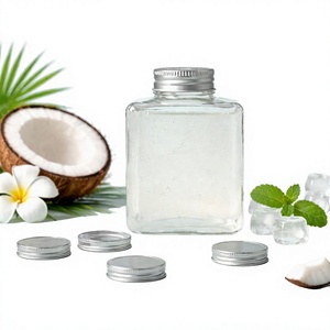 Wholesale 500ml V500-33 Square <b>Plastic</b> <b>Jar</b> with Aluminum Cap for Beverages and Sauces - Product Image 1