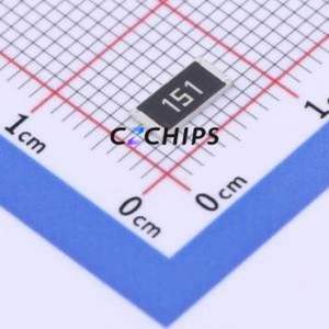Résistance SMD SCR2512J150R 2512 (Type : Film Épais) (Résistance : 150 Ohms Précision : 5%) - Product Image 1