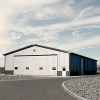 Baodu Construction de bâtiments métalliques de grande hauteur, hangar de stockage agricole, construction rapide, structure en acier préfabriquée, construction efficace