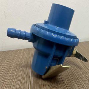 Régulateur de gaz GPL à <span class=keywords><strong>double</strong></span> clip sud-américain, entrée 35 mm, <span class=keywords><strong>sortie</strong></span> 3/8 pouces, vente chaude, directement de l'usine, accessoires de gaz - Product Image 5