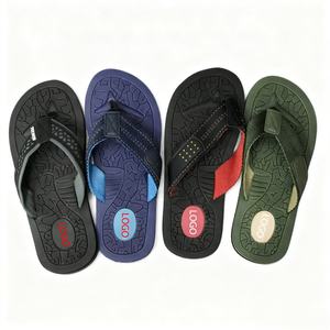 Sandalias Casuales de Hombre Nicecin con Logotipo Personalizado, Tiras Tejidas Transpirables, Plantilla de Textura Resistente, Sandalias de Playa Duraderas - Product Image 1