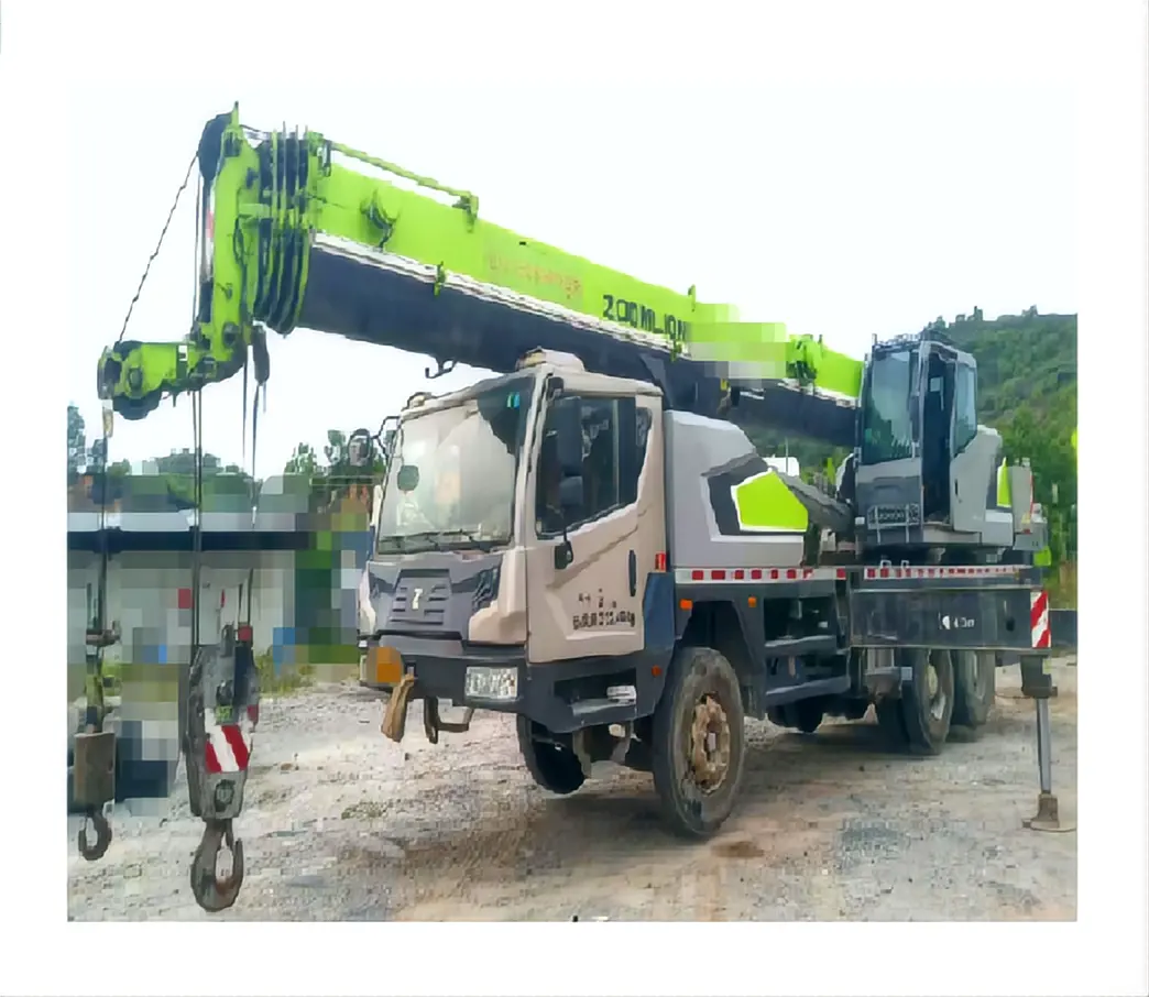 CE with Zoomlion Used crane ZTC251V551 25 Ton Truck Mounted Crane 25T car Crane used 25TON truck in good condition