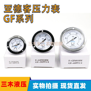 Manómetro de Presión para Montaje en Panel Airtac F-GF4010M F-GF5010M F-GF6010M, Medición Analógica en MPa - Product Image 5