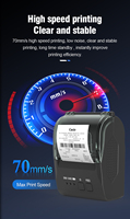 Mini imprimante thermique portable 58 mm pour connexion au téléphone mobile, mini imprimante, SDK gratuit, en stock
