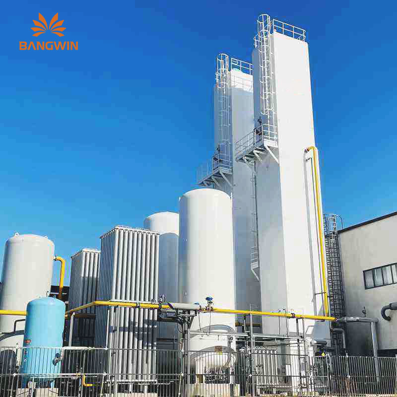 China BW 150Nm3/H Medical Oxygen Nitrogen Filling Plant Air Separation Plant High Purity 99.6% Gas Generation Equipment