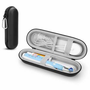 Custom <b>Toothbrush</b> Hard Travel <b>Case</b> Carrying Bag Packaging <b>With</b> Mesh Pocket, <b>Toothbrush</b> Travel <b>Case</b> - Product Image 1