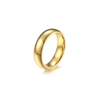 18 Karat Vergoldung Paar Wolfram Ehering Blank Custom ized Logo Großhandel