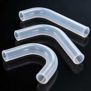 医用级u型硅胶管定制硅胶医用管2.3 * 4.9毫米透明透析管 - Product Image 3