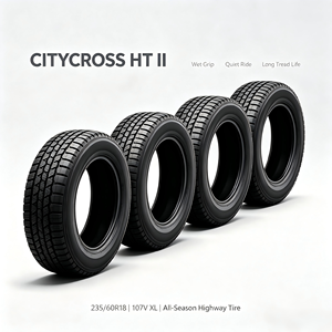 ยางรถยนต์ SUV แบบไม่มียางใน ขนาด 235/60R18 รุ่น CITYCROSS II 107V สำหรับทุกฤดู - Product Image 3