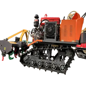 2024 Mini Farm Crawler Tractor Tuin Tiller Cultivators 35hp Crawler Tractor Te Koop