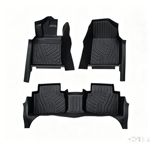 Auto-Fußmatten für Bestune <span class=keywords><strong>NAT</strong></span> TPE-Matten Allwetter-Bodenbeläge Zubehör Auto-Matten Innenraum Schwarz - Product Image 2