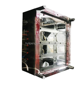 กล่องฟาสฟู้ดแม่พิมพ์พลาสติกแบบฉีดผนังบางแม่พิมพ์กล่องอาหารกลางวัน - Product Image 3