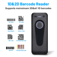 Lecteur de codes-barres DM3 sans fil 1D 2D CMOS USB, mini lecteur QR de poche, compatible IOS Android Windows pour paiement mobile