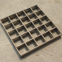 Grille de drainage en acier inoxydable galvanisé à chaud, à dents, antidérapante, durable et anticorrosion, pour couvercle de tranchée et parking de villa