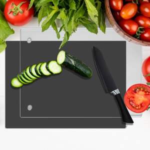 Venta al por mayor tabla de cortar de acrílico transparente para utensilios de cocina y restaurantes y uso hecho a mano para producto de Venta caliente - Product Image 4