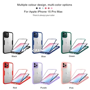 Lichicase Precision Hole Hard PC Soft TPU Frame Shockproof Case For Motorola G Play 2021 Clear Back Cover