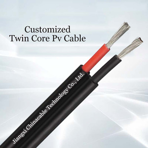Câble photovoltaïque 8 AWG pour panneaux solaires 4 mm 6 mm TUV CE PV1-F H1Z2Z2-K pour la vente en gros aux Philippines 2*4 mm 2*6 mm - Product Image 4