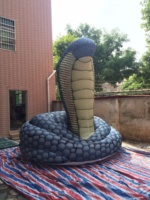 Vente en gros, publicité géante personnalisée de 5m de hauteur, couleur gonflable serpent décoration ballon/gonflable serpent sph