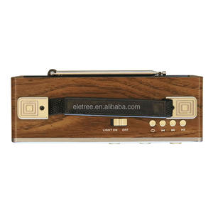 2025 Neue Ankunft RD-310BT Retro Holz Drahtlose Lautsprecher Portable Wiederauf ladbare FM AM SW 3 BAND Radio mit Taschenlampe - Product Image 3