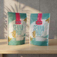 Sacs d'emballage pour thé de qualité alimentaire, personnalisables avec logo, finition mate, fermeture éclair facile à déchirer, haute résolution, haute qualité, vente en gros, pochettes verticales