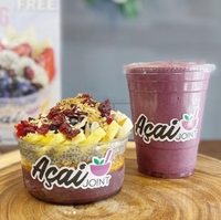 8/12/14/16/24/32oz Pet bols à salade en plastique Pet/pla ensemble de desserts pouding jetables Desserts à emporter bol Acai