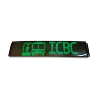 Signes électroniques RVB ZZG-19x32S ECE ARAI Barras Led Colores Para Bus Affichage Led de l'heure pour les passagers d'autobus