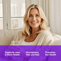Colostrum Premium avec Poudre de Collagène : Soutient le Système Immunitaire, la Santé Intestinale, Favorise la Jeunesse de la Peau, des Cheveux et des Ongles