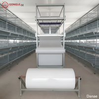Vente en gros directe usine : Bandes de nettoyage des excréments en PP pour cages à poulets et élevages avicoles