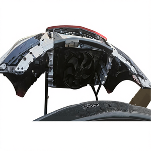 Kit de Carrocería de Auto de <span class=keywords><strong>Segunda</strong></span> <span class=keywords><strong>Mano</strong></span> para <span class=keywords><strong>Mercedes</strong></span>-Benz <span class=keywords><strong>Clase</strong></span> C C180 C300, Corte de Nariz, Labio de Parachoques Delantero, Faros Delanteros, Reemplazo de Parachoques - Product Image 6