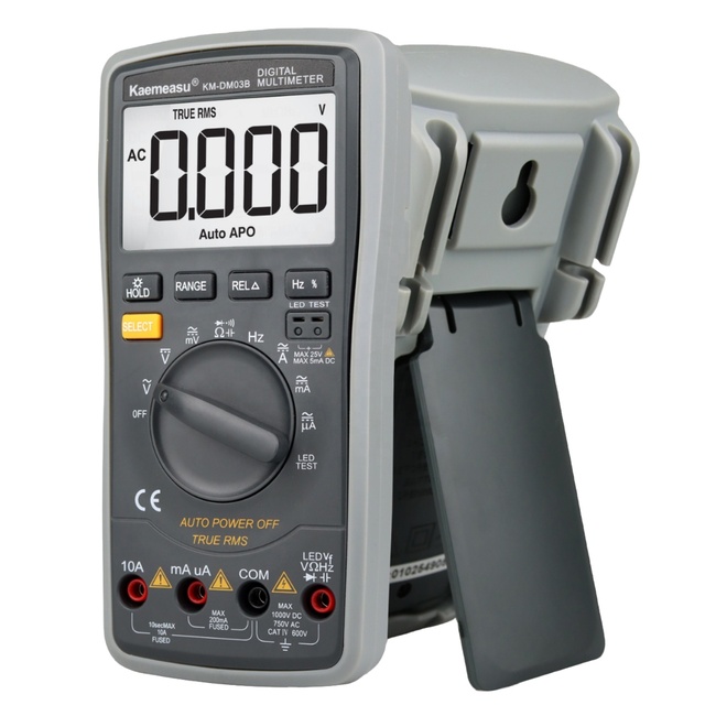AN9002 Professional Digital True RMS Multimeter with LCD 6000 Counts for Bluetooth AC/DC Current Voltage Auto-Range