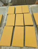 Pigment d'oxyde de fer inorganique Fe2O3 en poudre jaune pour peinture de sol, briques colorées, céramiques, revêtements de bâtiment, pigments pour cuir