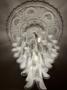 Lámpara Colgante Moderna de Lujo con Forma de <span class=keywords><strong>Herradura</strong></span> de Cristal, Estilo Americano Vintage para Sala de Estar, Hotel, Decoración - Product Image 2