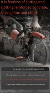 Scie à anneaux Xinwo Scie à anneaux pour scie à béton Scie à chaîne Machine de découpe de béton - Product Image 6