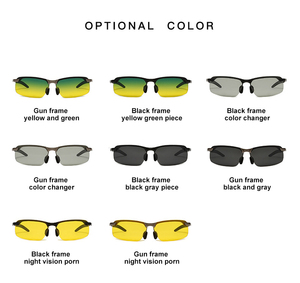 Lunettes De Soleil Day and Night Polarized Photochromic Night Vision Glasses Driving <b>Sunglasses</b> for Men or Women - Product Image 5