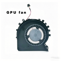 Ventilateurs de refroidissement CPU et GPU pour ordinateur portable de jeu HP Pavilion 15-DK TPN-C141 DK0020 L57170 L56900 001 ND85C16-18L02, radiateur de carte graphique