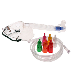 Masker oksigen medis transparan steril ukuran dewasa sekali pakai masker Venturi <span class=keywords><strong>Nebulizer</strong></span> - Product Image 2