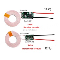Module d'alimentation sans fil 5V1A/5V2A, circuit imprimé émetteur-récepteur de charge sans fil