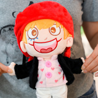 Poupées en peluche super douces nouveau style de haute qualité personnalisées avec grande bouche peluche anime personnalisée
