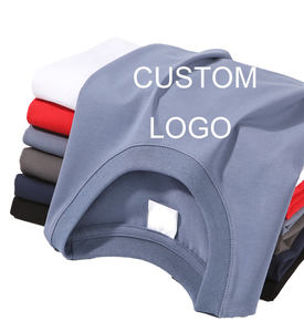 Camisetas de Algodón y Spandex de 200 g/m² al por Mayor, Camisetas Deportivas Casuales Transpirables Unisex con Cuello Redondo, Personaliza tu Logotipo, Camisetas para Hombre - Product Image 1