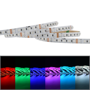 Ul được liệt kê 120LED 2835smd nhấp nháy màu RGB ánh sáng SỌC 8 mét 14.4 wát/mét 25 mét cắt linh hoạt RGB LED Strip ánh sáng 12V với Bluetooth - Product Image 4
