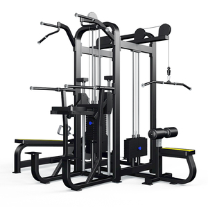 Máquina Profesional de Gimnasio de 3 Estaciones, Equipo de Fitness Resistente, Entrenamiento Multifuncional de 3 Estaciones - Product Image 1